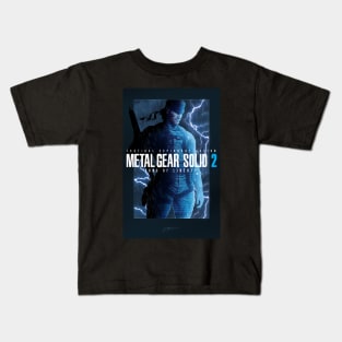 Metal Gear Solid 2 "Tanker Storm" Poster Kids T-Shirt